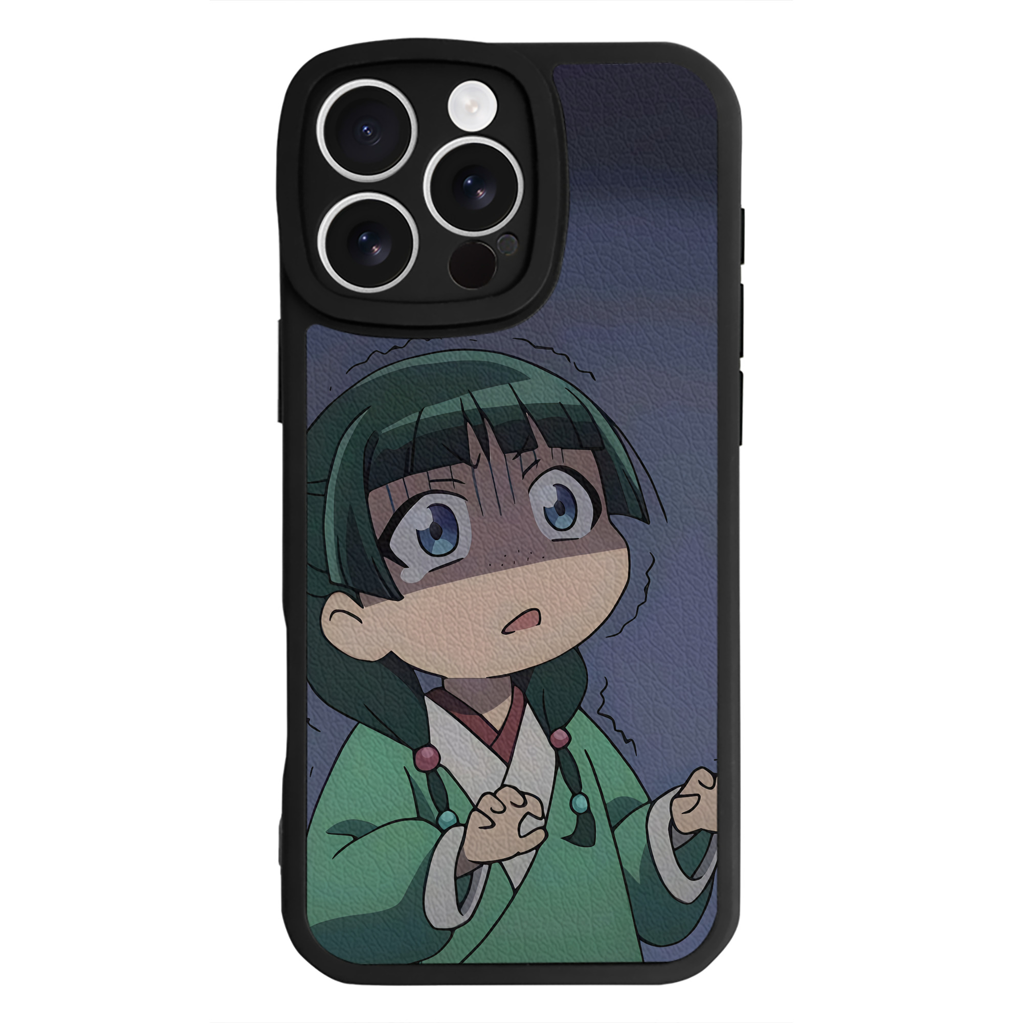薬屋のひとりごと The Apothecary Diaries 【iPhone 16シリーズ対応】シリコンスマホケース（レザー調） 材質：シリコン